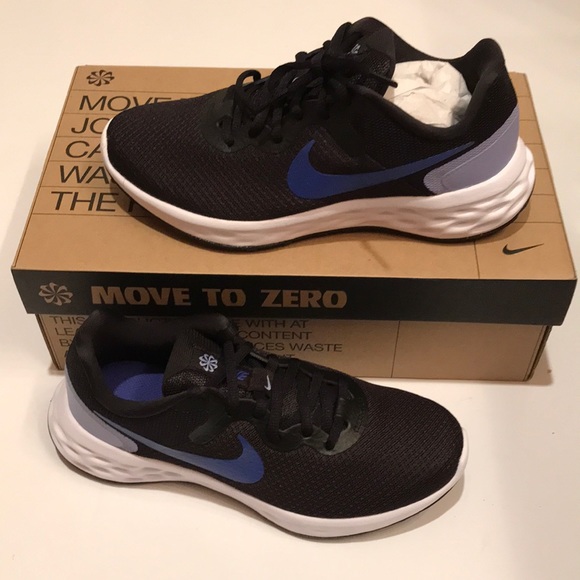Nike Shoes - NWT NIKE REVOLUTION 6 NN size 6.5 black lapis Sneakers tennis shoes athletic